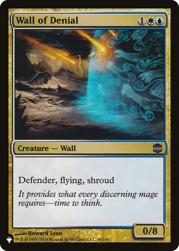 Wall of Denial [The List]