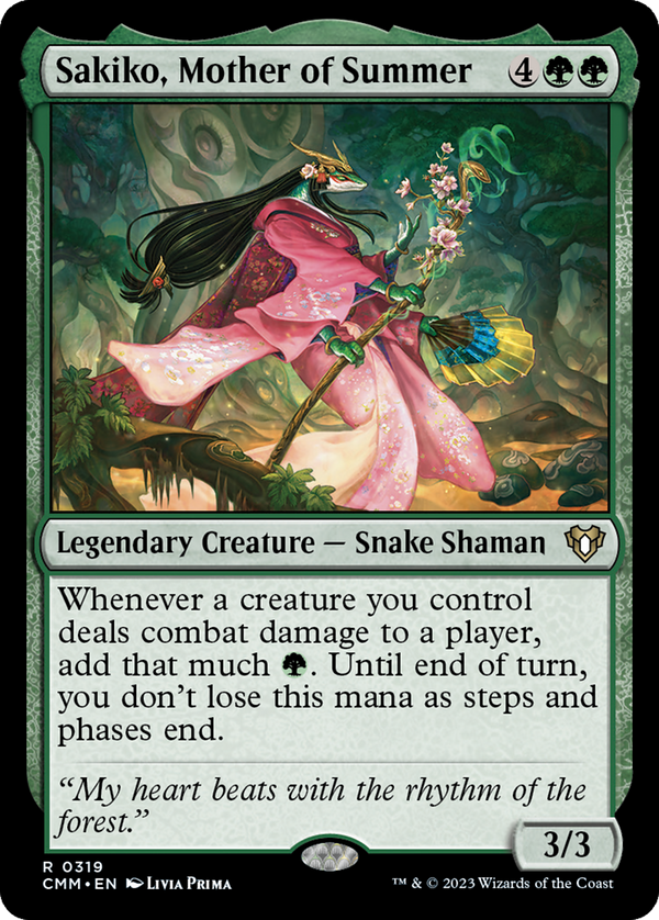 Sakiko, Mother of Summer [Commander Masters]