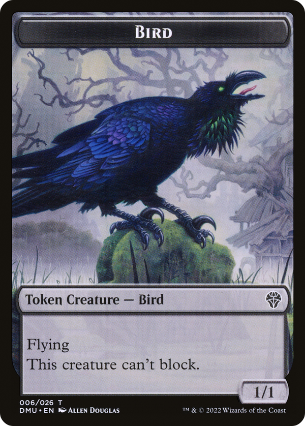 Bird Token (006) [Dominaria United Tokens]