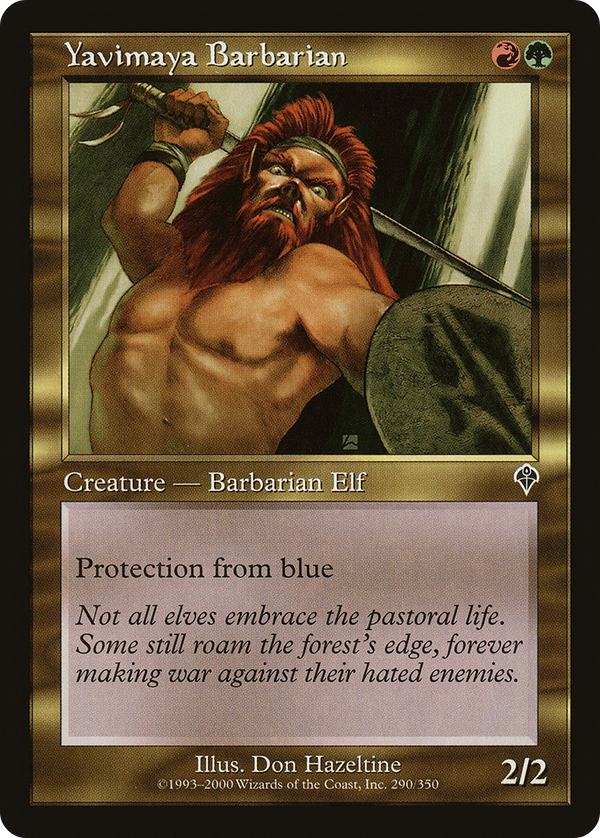 Yavimaya Barbarian [Invasion]