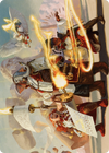 Lorehold Command // Lorehold Command (ASTX-031) - Strixhaven Art Series (Borderless)
