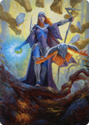 Kasmina, Enigma Sage // Kasmina, Enigma Sage (ASTX-029) - Strixhaven Art Series (Borderless)