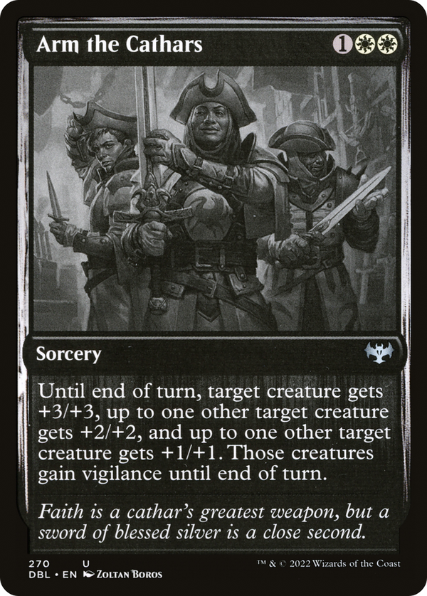 Arm the Cathars [Innistrad: Double Feature]