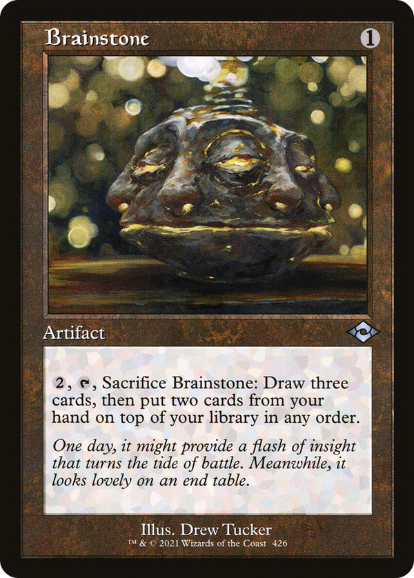 Brainstone (Retro Foil Etched) [Modern Horizons 2]