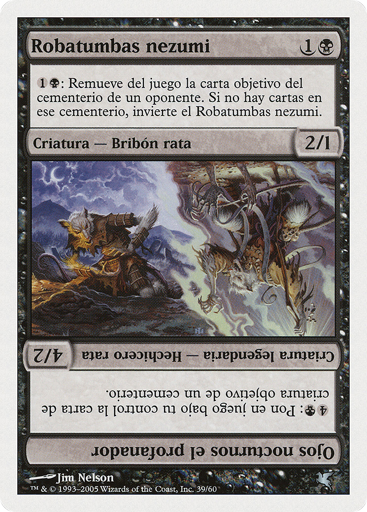 Nezumi Graverobber // Nighteyes the Desecrator (Italian) - 