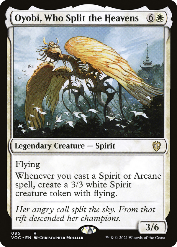 Oyobi, Who Split the Heavens [Innistrad: Crimson Vow Commander]