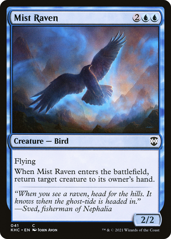 Mist Raven [Kaldheim Commander]