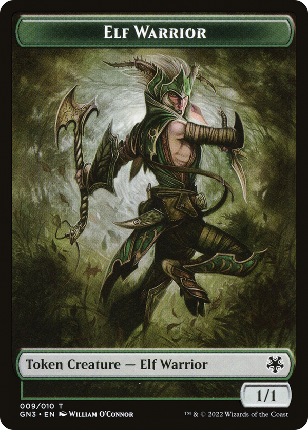 Elf Warrior (TGN3-009) - Game Night: Free-for-All Tokens