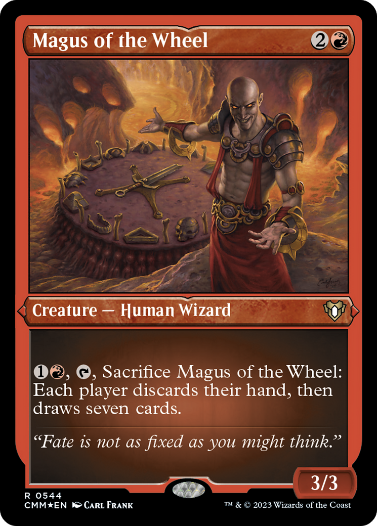 Magus of the Wheel (Foil Etched) [Commander Masters]