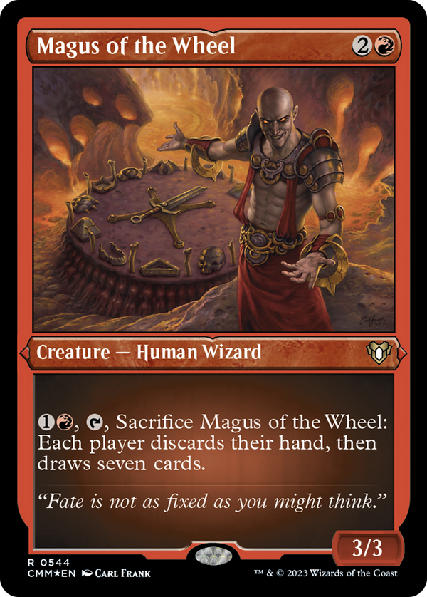 Magus of the Wheel (Foil Etched) [Commander Masters]