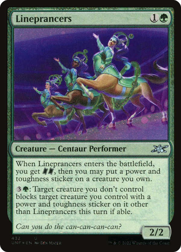 Lineprancers (Galaxy Foil) [Unfinity]