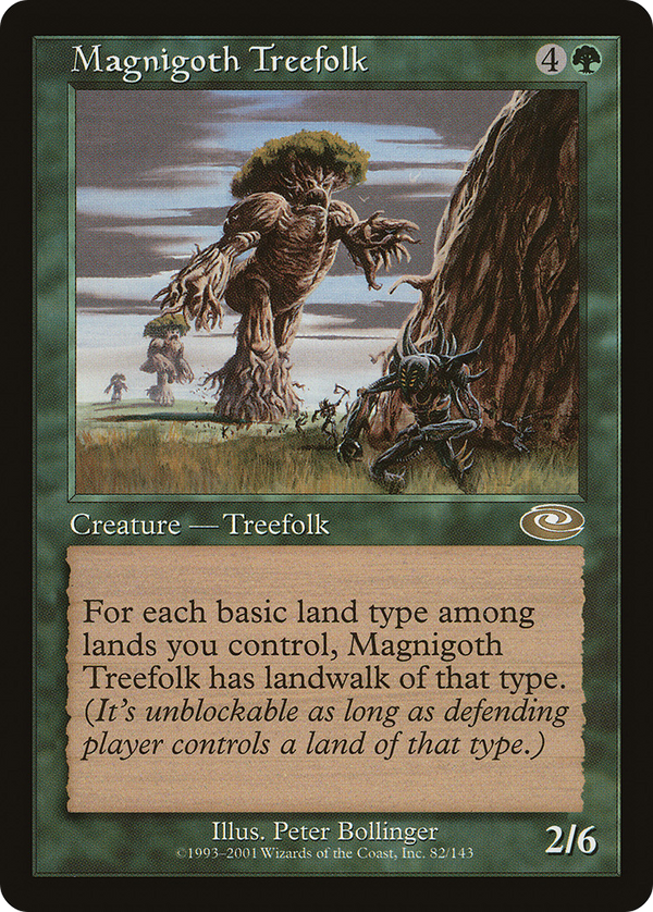 Magnigoth Treefolk [Planeshift]