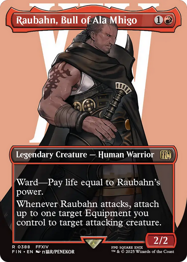 Raubahn, Bull of Ala Mhigo (Borderless) [FINAL FANTASY]