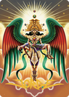 Resplendent Angel // Resplendent Angel (ALCI-059) - The Lost Caverns of Ixalan Art Series (Borderless) Foil