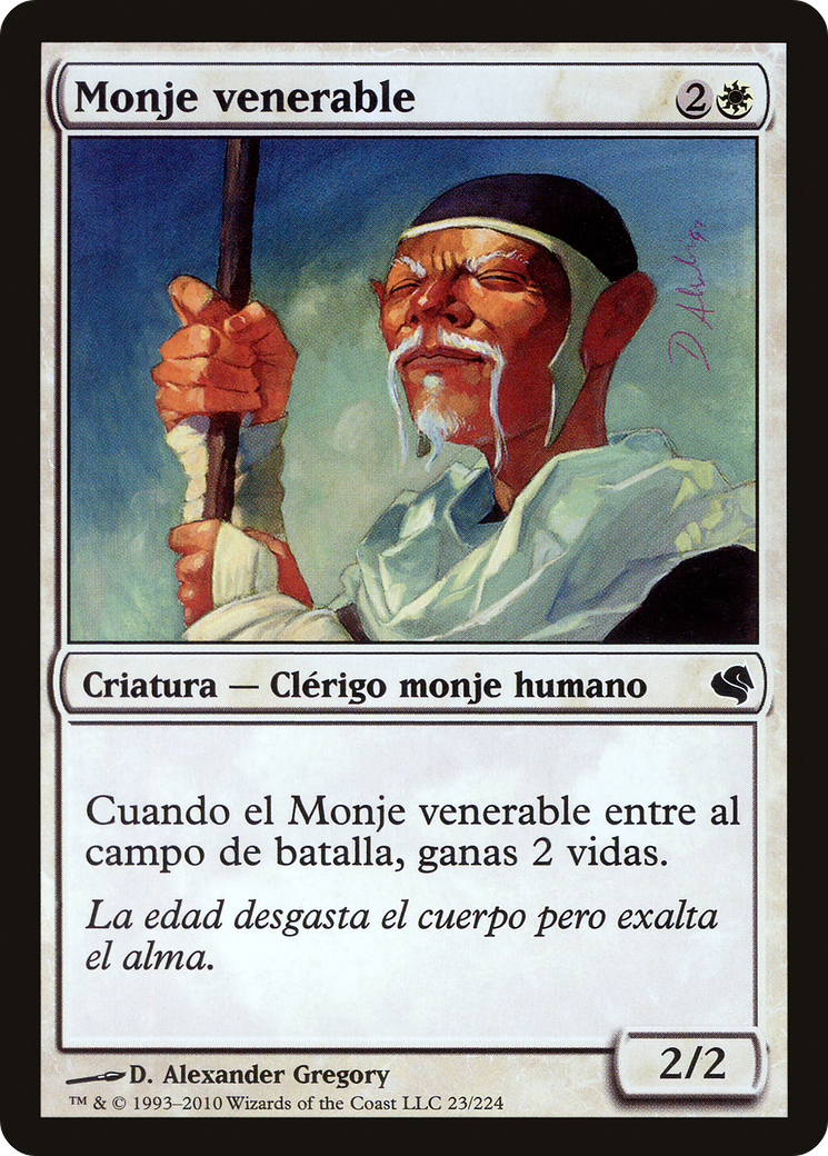 Venerable Monk (Spanish) - 