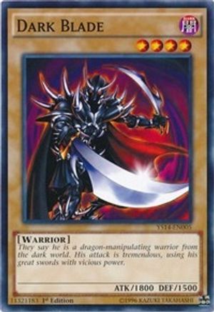 Dark Blade (YS14-EN005) - Super Starter: Space-Time Showdown 1st Edition