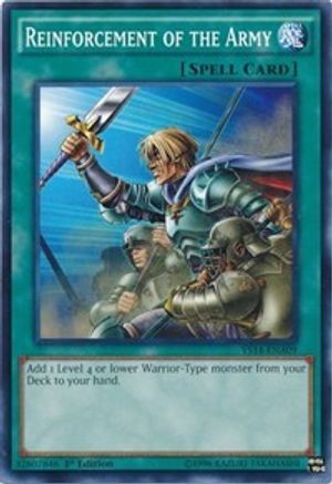 Reinforcement of the Army (YS14-ENA09) - Super Starter: Space-Time Showdown Power-Up Pack 1st Edition