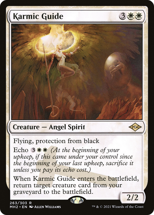 Karmic Guide (Foil Etched) [Modern Horizons 2]