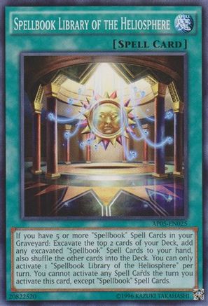 Spellbook Library of the Heliosphere (AP05-EN025) - Astral Pack 5 Unlimited
