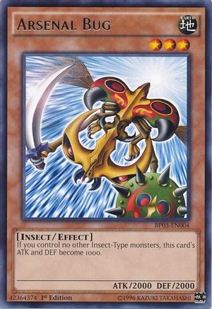 Arsenal Bug (BP03-EN004) - Battle Pack 3: Monster League 1st Edition