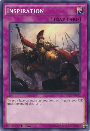 Inspiration (BP03-EN232) - Battle Pack 3: Monster League 1st Edition