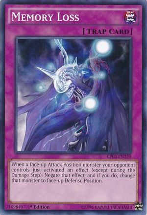 Memory Loss (BP03-EN229) - Battle Pack 3: Monster League 1st Edition