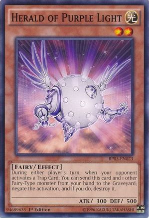 Herald of Purple Light (BP03-EN023) - Battle Pack 3: Monster League 1st Edition