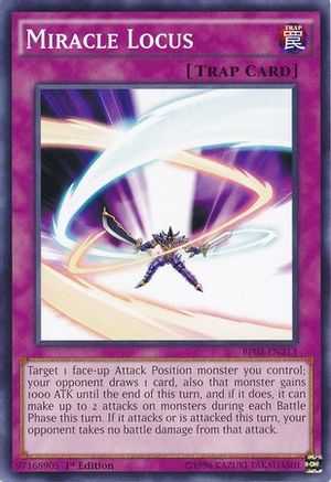 Miracle Locus (BP03-EN213) - Battle Pack 3: Monster League 1st Edition