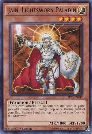 Jain, Lightsworn Paladin (BP03-EN042) - Battle Pack 3: Monster League 1st Edition