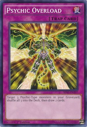Psychic Overload (BP03-EN207) - Battle Pack 3: Monster League 1st Edition