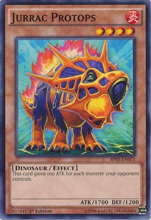 Jurrac Protops (BP03-EN073) - Battle Pack 3: Monster League 1st Edition