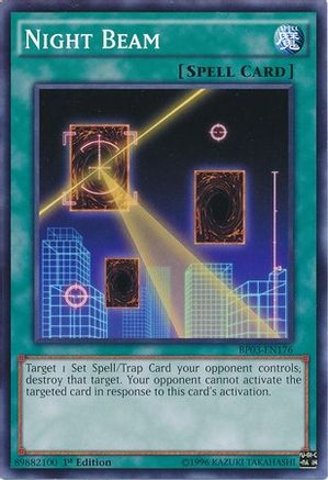 Night Beam (BP03-EN176) - Battle Pack 3: Monster League 1st Edition