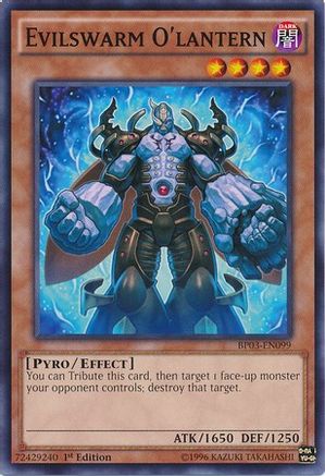 Evilswarm O'lantern (BP03-EN099) - Battle Pack 3: Monster League 1st Edition