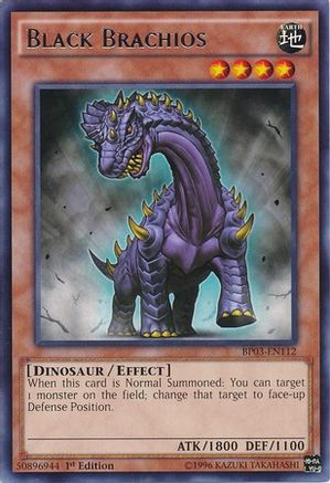 Black Brachios (BP03-EN112) - Battle Pack 3: Monster League 1st Edition