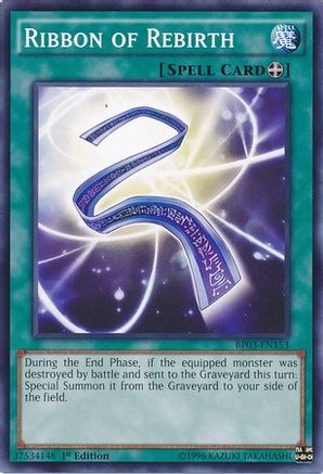 Ribbon of Rebirth (BP03-EN153) - Battle Pack 3: Monster League 1st Edition