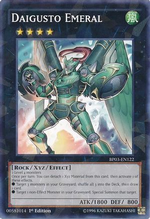Daigusto Emeral (Shatterfoil) (BP03-EN122) - Battle Pack 3: Monster League 1st Edition