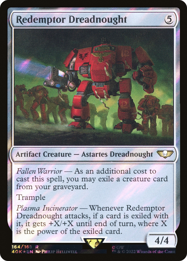 Redemptor Dreadnought (Surge Foil) [Warhammer 40,000]