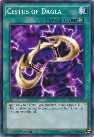 Cestus of Dagla (BP03-EN148) - Battle Pack 3: Monster League 1st Edition