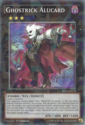 Ghostrick Alucard (Shatterfoil) (BP03-EN131) - Battle Pack 3: Monster League 1st Edition