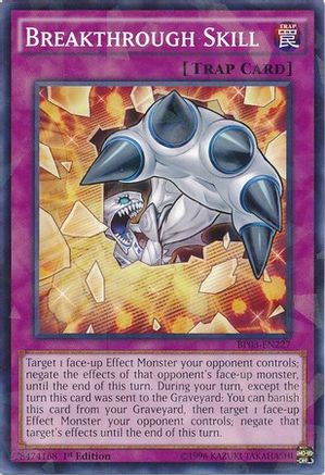 Breakthrough Skill (Shatterfoil) (BP03-EN227) - Battle Pack 3: Monster League 1st Edition