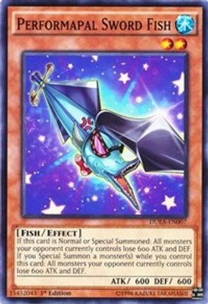 Performapal Sword Fish (DUEA-EN007) - Duelist Alliance Unlimited