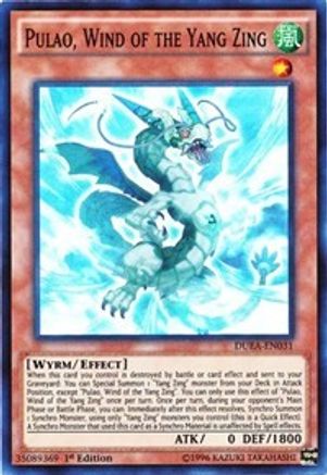 Pulao, Wind of the Yang Zing (DUEA-EN031) - Duelist Alliance Unlimited