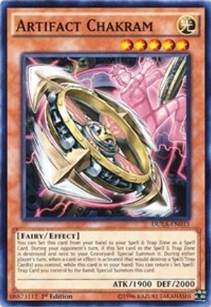 Artifact Chakram (DUEA-EN033) - Duelist Alliance Unlimited