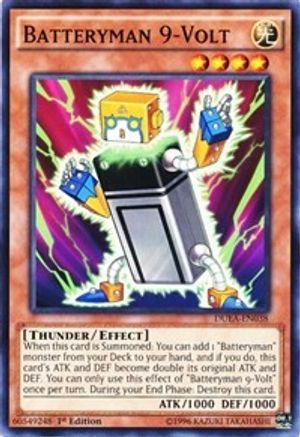 Batteryman 9-Volt (DUEA-EN038) - Duelist Alliance Unlimited