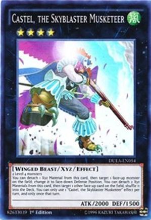 Castel, the Skyblaster Musketeer (DUEA-EN054) - Duelist Alliance 1st Edition