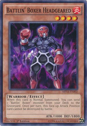 Battlin' Boxer Headgeared (MP14-EN002) - 2014 Mega-Tins Mega Pack 1st Edition