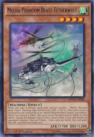 Mecha Phantom Beast Tetherwolf (MP14-EN008) - 2014 Mega-Tins Mega Pack Unlimited