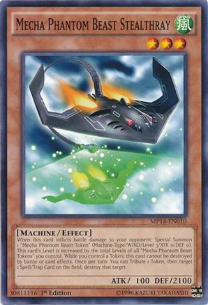 Mecha Phantom Beast Stealthray (MP14-EN010) - 2014 Mega-Tins Mega Pack Unlimited