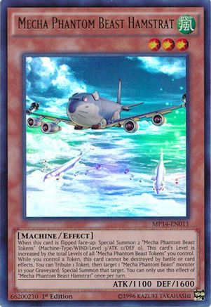 Mecha Phantom Beast Hamstrat (MP14-EN011) - 2014 Mega-Tins Mega Pack Unlimited