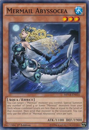 Mermail Abyssocea (MP14-EN016) - 2014 Mega-Tins Mega Pack 1st Edition